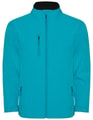 Heren Softshell Jas Nebraska Roly SS6436 Aquamarine
